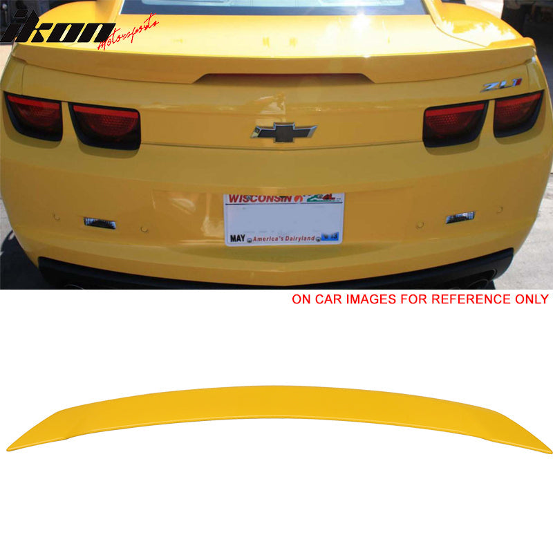 2010-2013 Chevy Camaro ZL1 Painted Color ABS Trunk Spoiler W/ LED Lamp