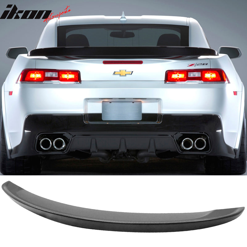 2014-2015 Chevrolet Camaro Painted Color ABS Flush Mount Trunk Spoiler