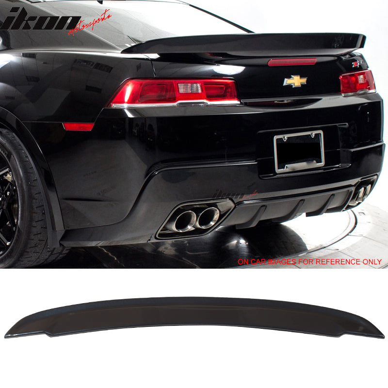 2014-2015 Chevrolet Camaro Painted Color ABS Flush Mount Trunk Spoiler