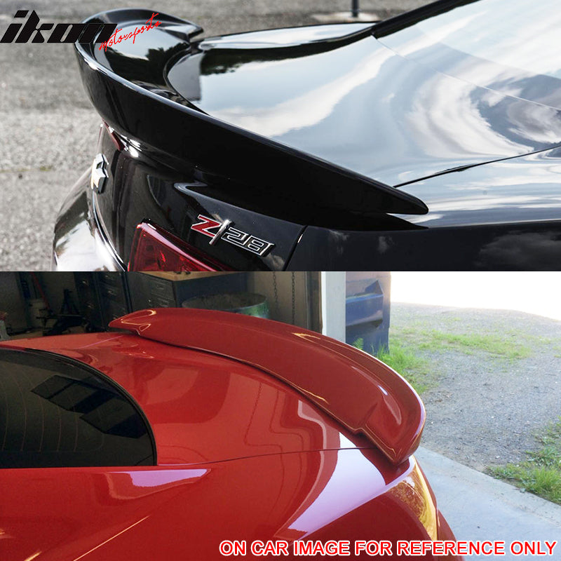 2014-2015 Chevrolet Camaro Painted Color ABS Flush Mount Trunk Spoiler