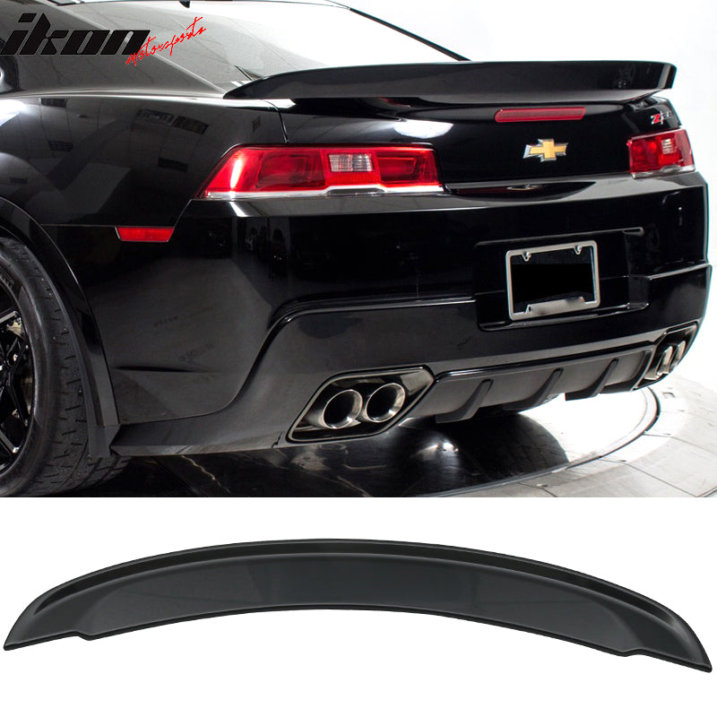 2014-2015 Chevrolet Camaro Painted Color ABS Flush Mount Trunk Spoiler