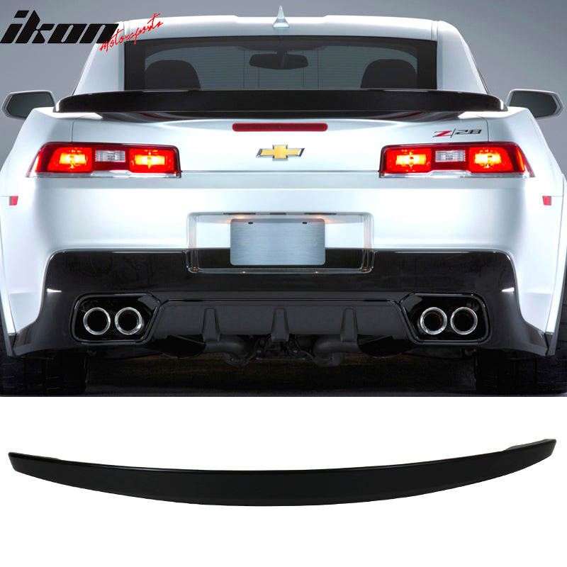 2014-2015 Chevrolet Camaro Painted Color ABS Flush Mount Trunk Spoiler