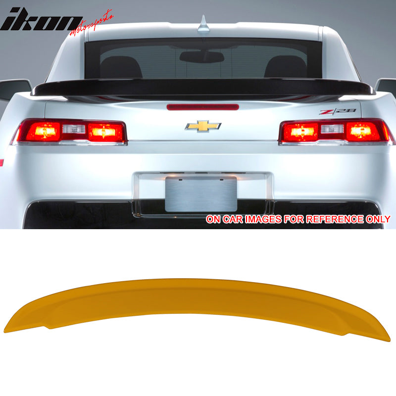 2014-2015 Chevrolet Camaro Painted Color ABS Flush Mount Trunk Spoiler