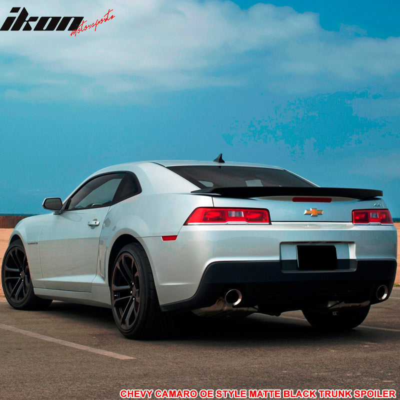 2014-2015 Chevy Camaro Rear Trunk Spoiler Ducktail Wing Lip ABS