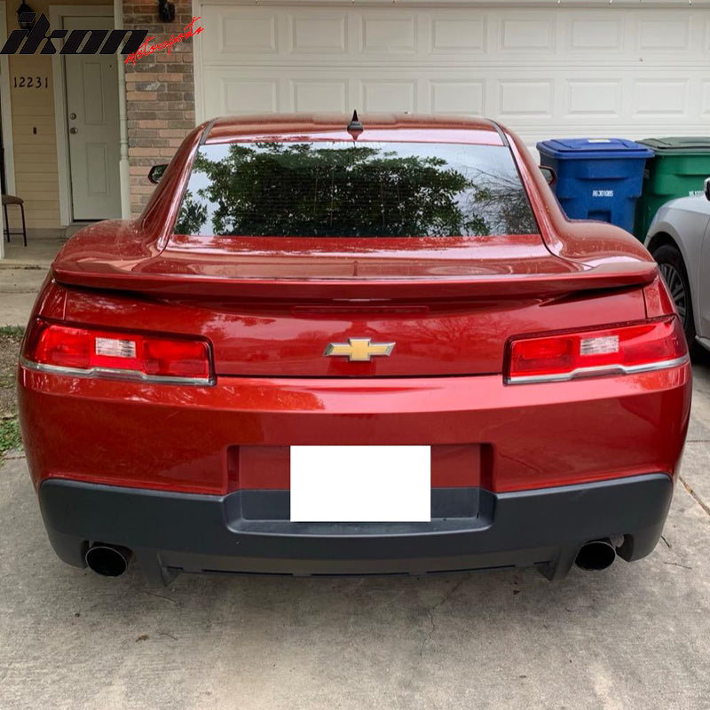 2014-2015 Chevy Camaro Rear Trunk Spoiler Ducktail Wing Lip ABS