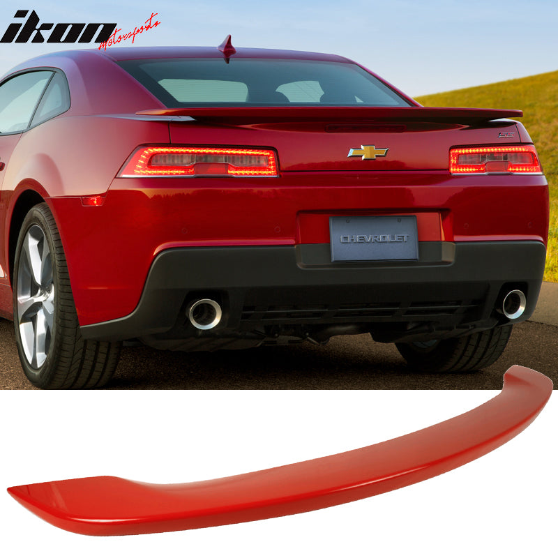 2014-2015 Chevy Camaro Rear Trunk Spoiler Ducktail Wing Lip ABS
