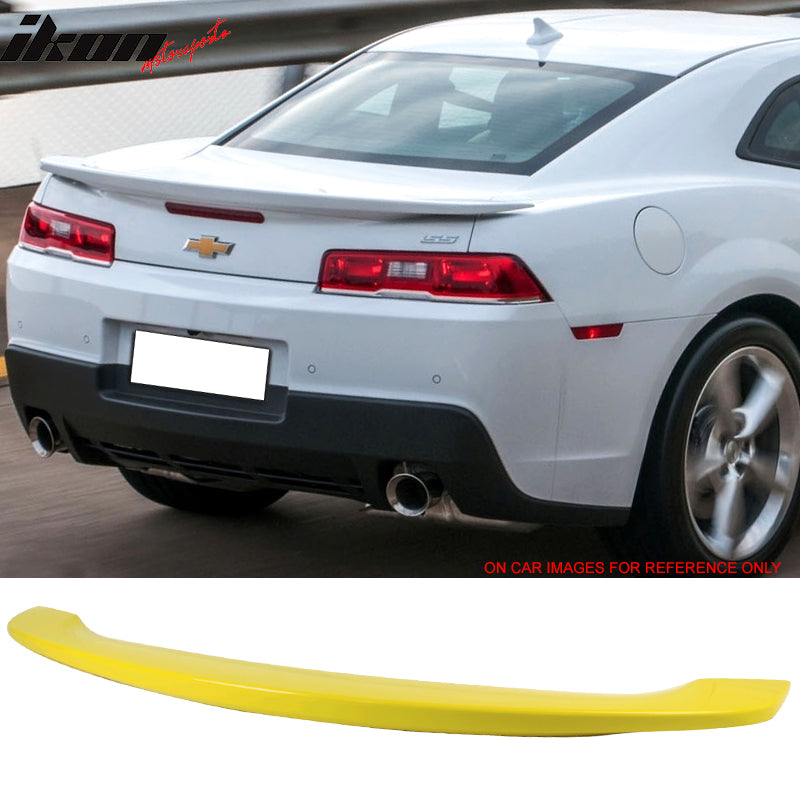 2014-2015 Chevy Camaro Rear Trunk Spoiler Ducktail Wing Lip ABS