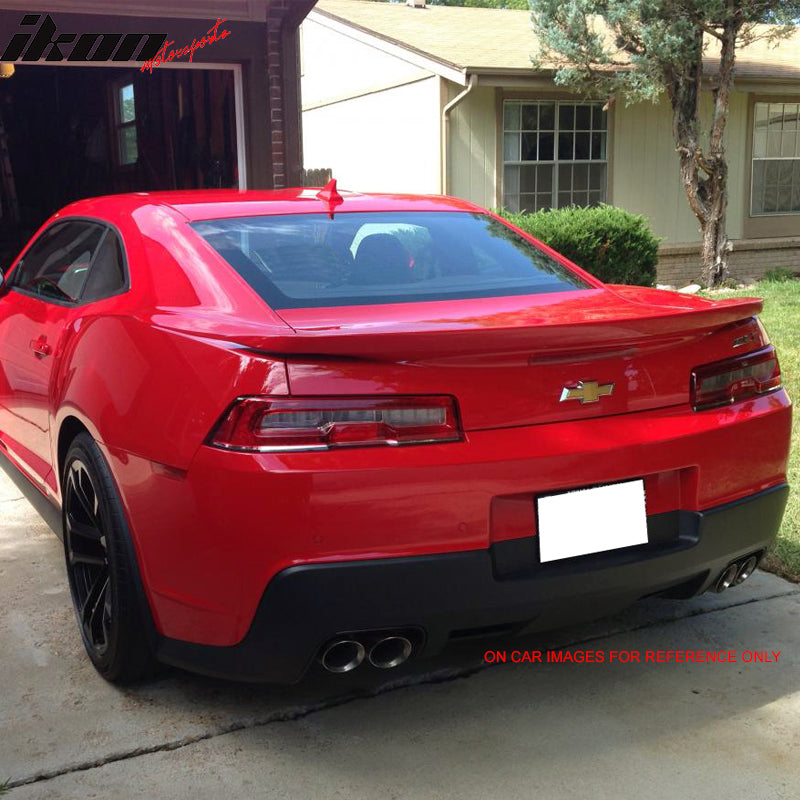 2014-2015 Chevy Camaro Rear Trunk Spoiler Ducktail Wing Lip ABS