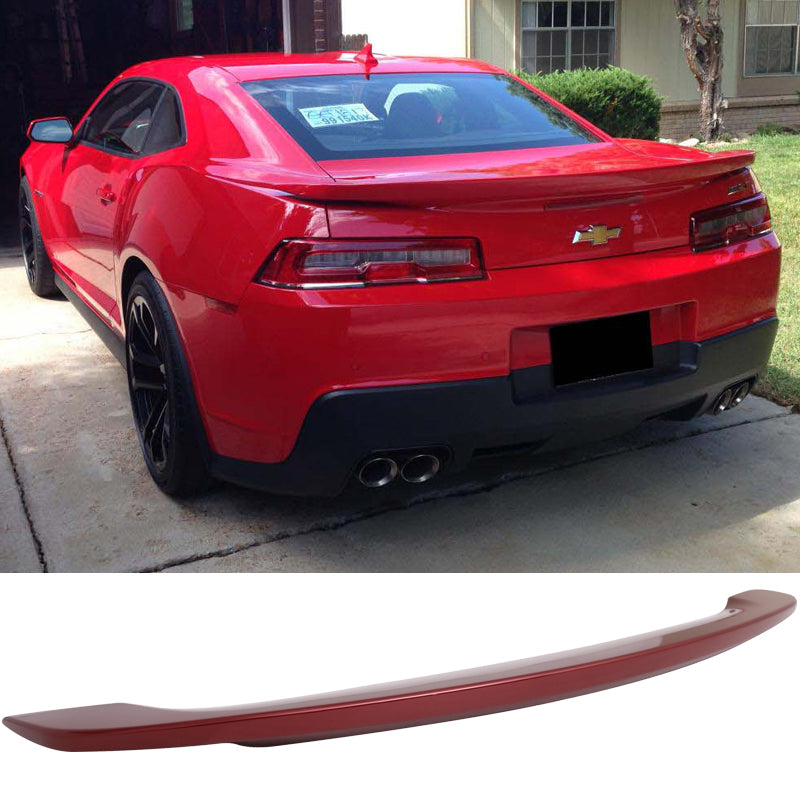 2014-2015 Chevy Camaro Rear Trunk Spoiler Ducktail Wing Lip ABS
