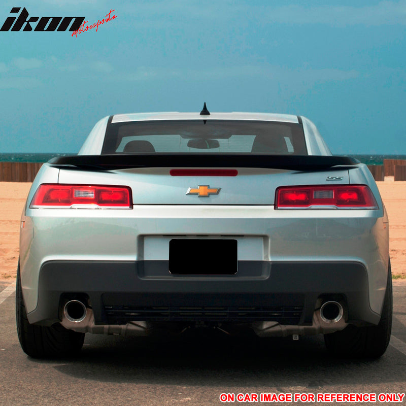 2014-2015 Chevy Camaro Rear Trunk Spoiler Ducktail Wing Lip ABS