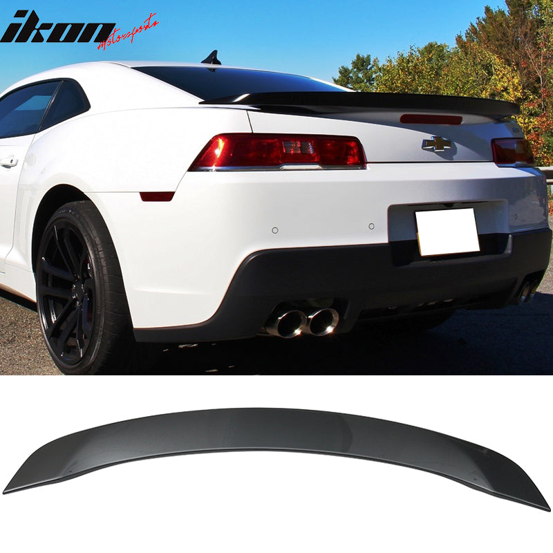 2014-2015 Chevy Camaro Rear Trunk Spoiler Ducktail Wing Lip ABS