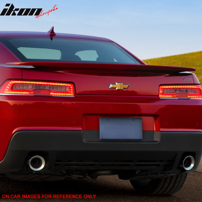 2014-2015 Chevy Camaro Rear Trunk Spoiler Ducktail Wing Lip ABS