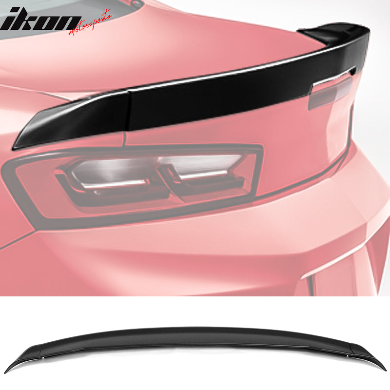 2016-2024 Chevy Camaro OEM Style Painted Rear Trunk Spoiler Wing ABS