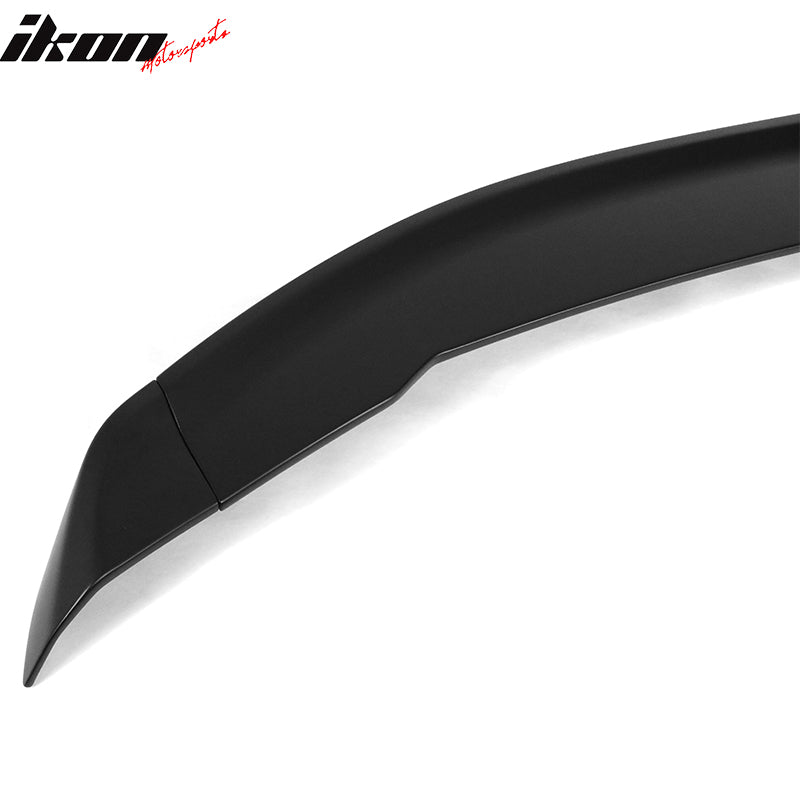 2016-2023 Chevrolet Camaro OEM Style 3PC Matte Black Trunk Spoiler ABS