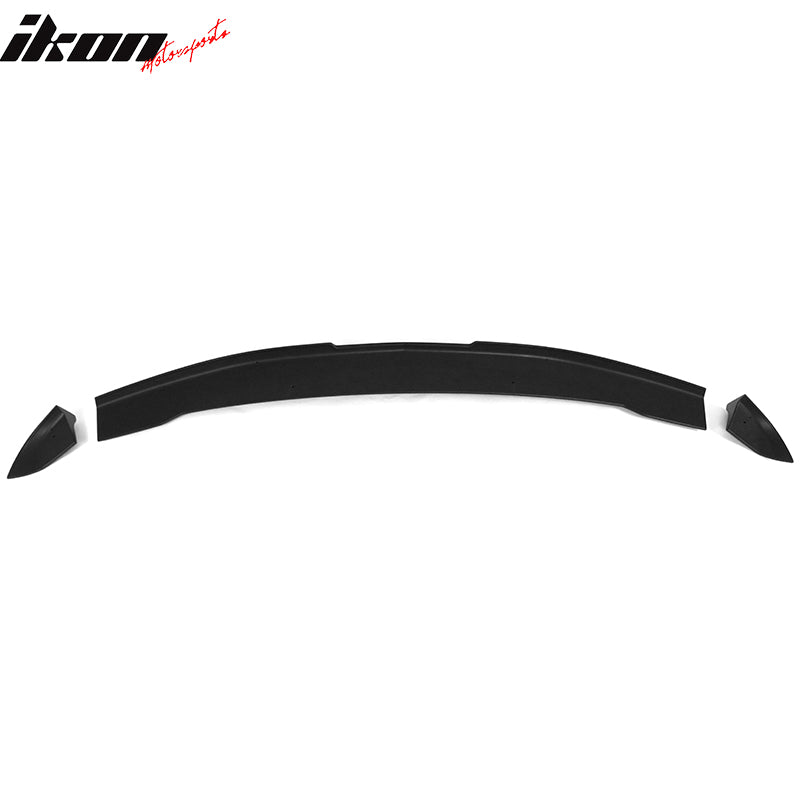 2016-2023 Chevrolet Camaro OEM Style 3PC Matte Black Trunk Spoiler ABS