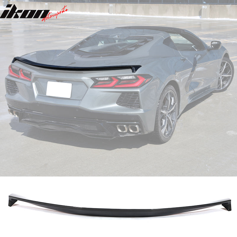 2020-2025 Chevy Corvette Z51 Low Profile Trunk Rear Spoiler ABS