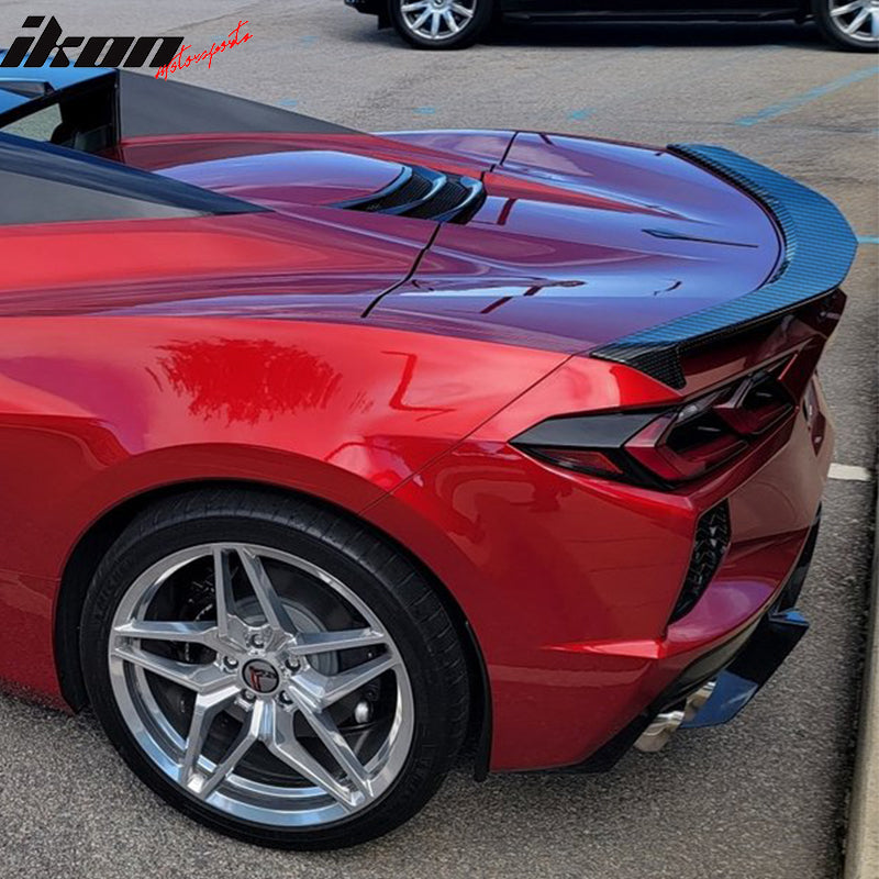 2020-2025 Chevy Corvette Z51 Low Profile Trunk Rear Spoiler ABS