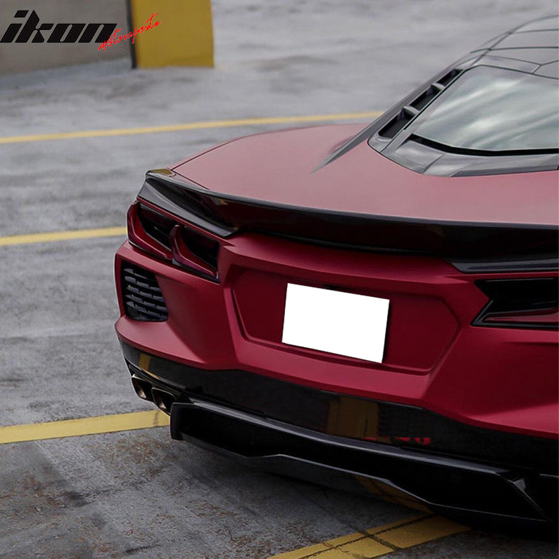 2020-2025 Chevy Corvette RSC 2-Door Matte Black Rear Spoiler ABS