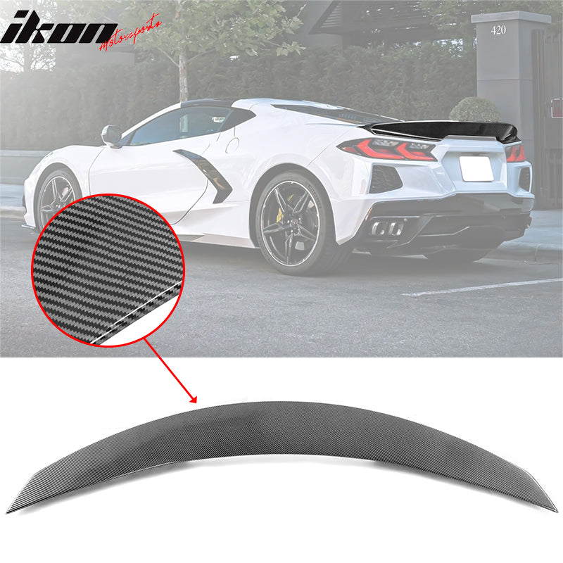 2020-2025 Chevy Corvette RSC 2-Door Matte Black Rear Spoiler ABS