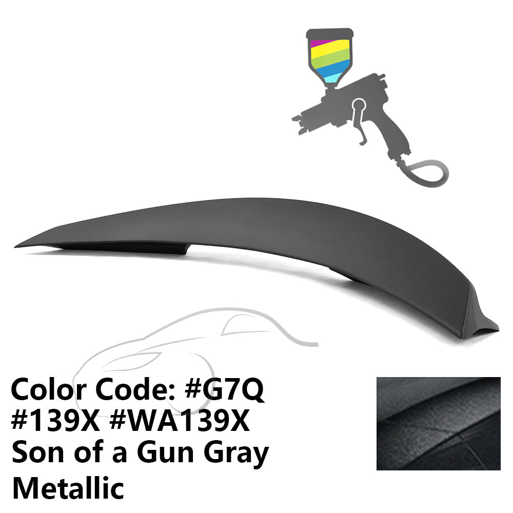 2020-2025 Chevy Corvette RSC 2-Door Matte Black Rear Spoiler ABS