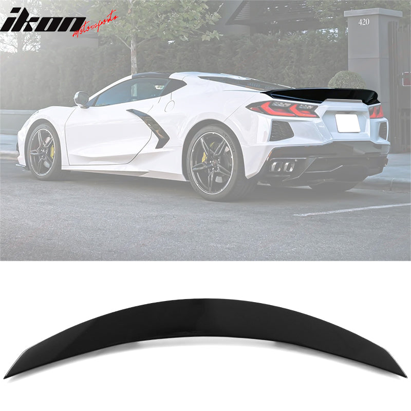 2020-2025 Chevy Corvette RSC 2-Door Matte Black Rear Spoiler ABS
