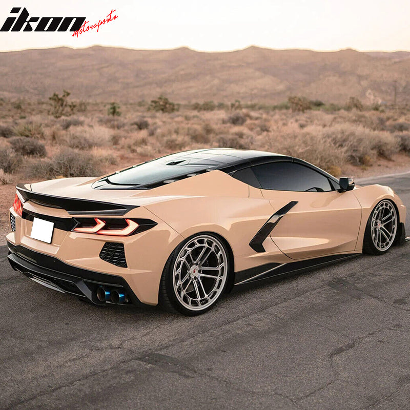 2020-2025 Chevy Corvette RSC 2-Door Matte Black Rear Spoiler ABS