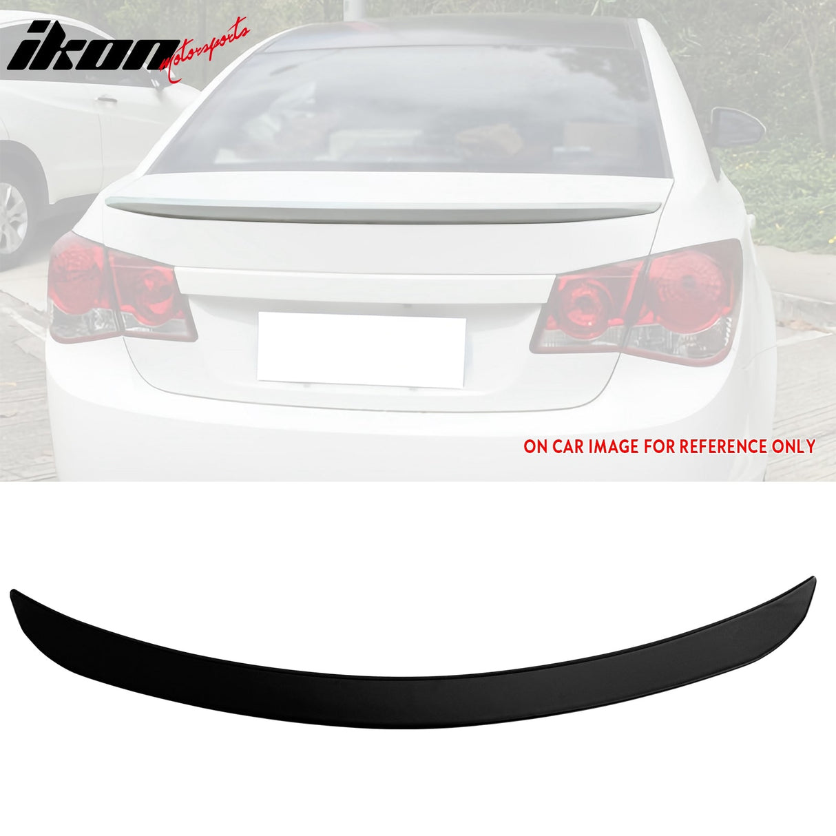 2010-2015 Chevrolet Cruze OE Style Trunk Spoiler Wing ABS