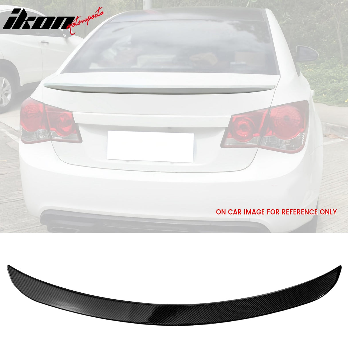 2010-2015 Chevrolet Cruze OE Style Trunk Spoiler Wing ABS