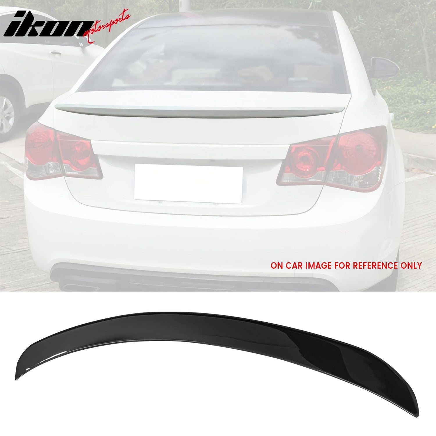 2010-2015 Chevrolet Cruze OE Style Trunk Spoiler Wing ABS