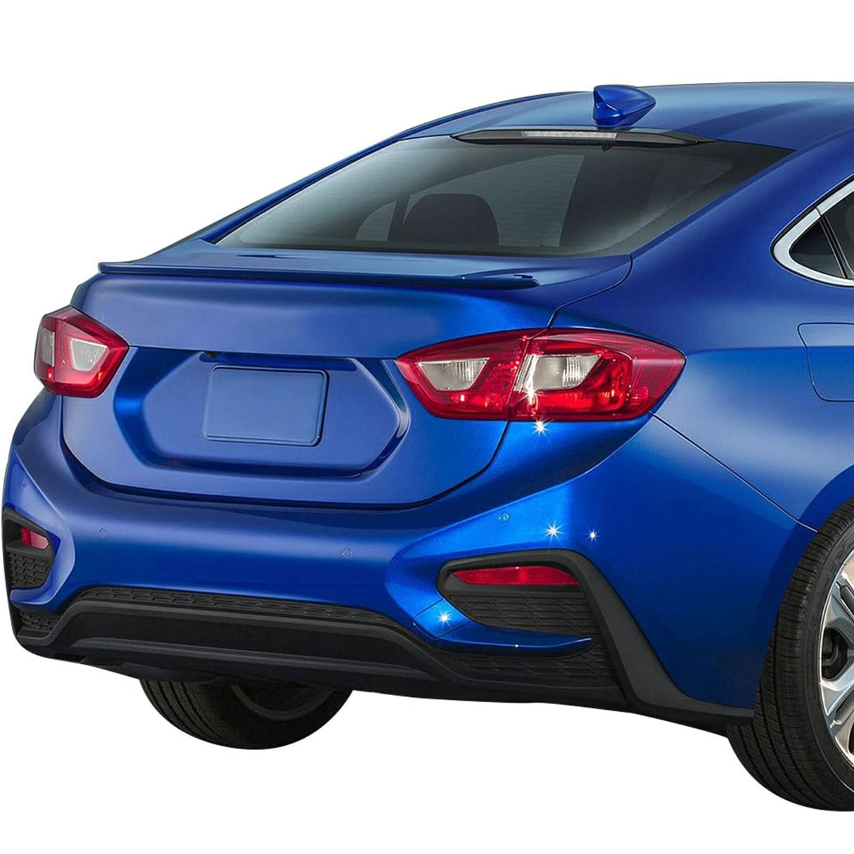 2016-2019 Chevy Cruze OE Style Painted Rear Trunk Spoiler Wing ABS