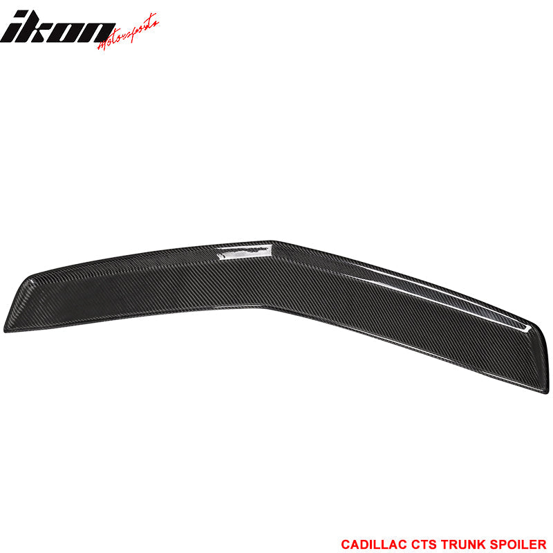 Rear Spoiler for 03-07 Cadillac CTS Sedan OE Carbon Fiber Spoiler Wing