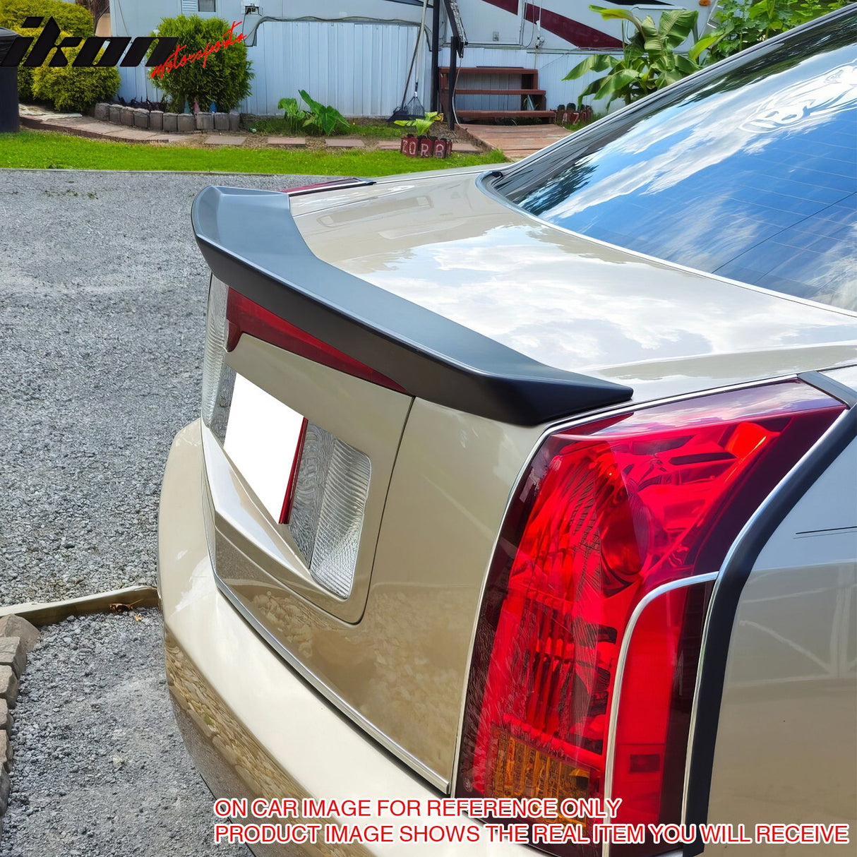 2003-2007 Cadillac CTS Sedan Painted Color ABS Rear Trunk Spoiler Wing