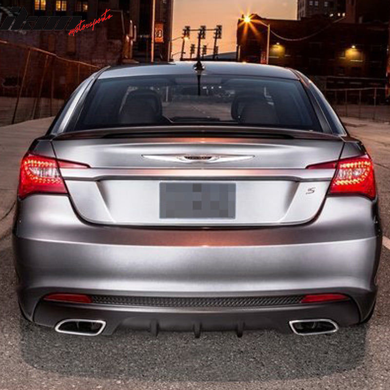 2011-2014 Chrysler 200 OE Style Rear Trunk Spoiler Wing Painted ABS