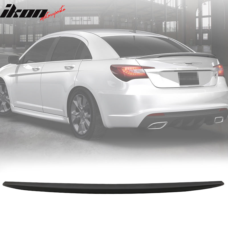 2011-2014 Chrysler 200 OE Style Rear Trunk Spoiler Wing Painted ABS