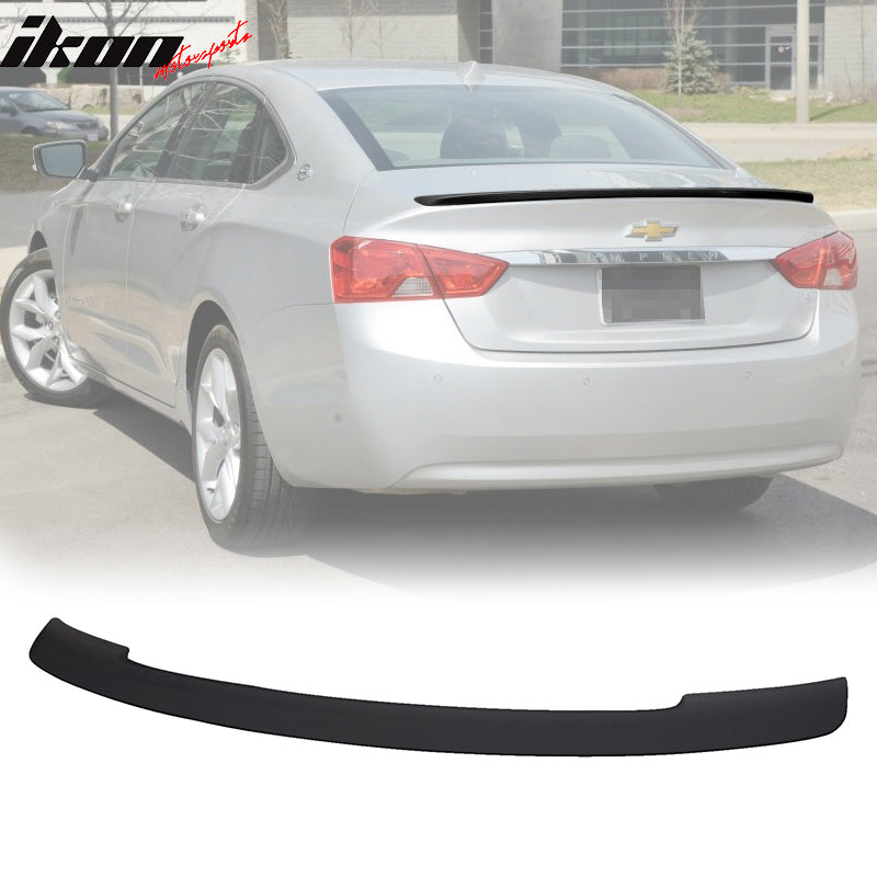 2014-2021 Chevy Impala OE Style Rear Trunk Spoiler Wing Lip Paintd ABS