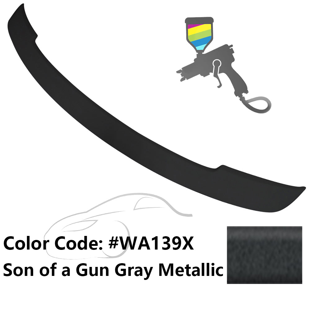 2014-2021 Chevy Impala OE Style Rear Trunk Spoiler Wing Lip Paintd ABS