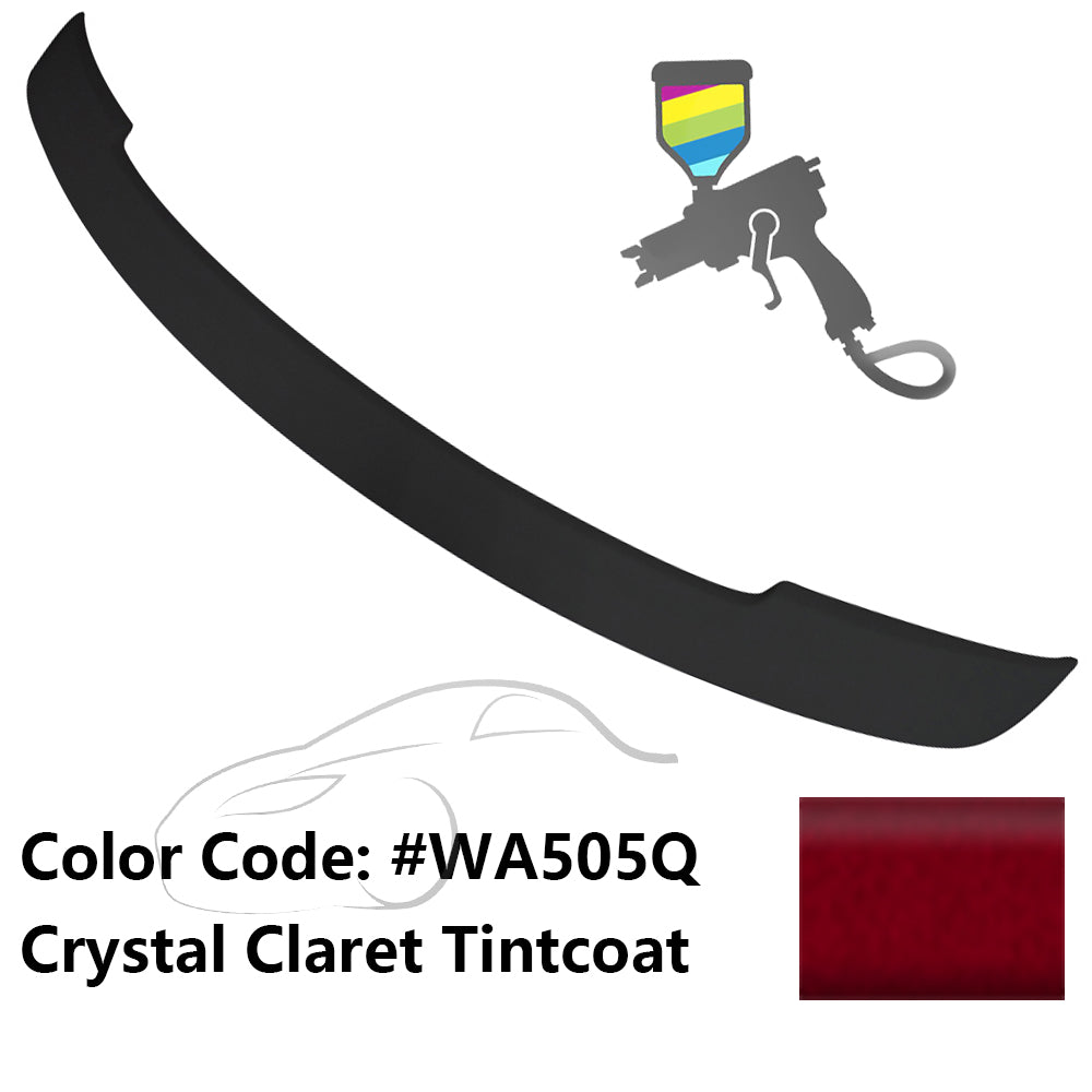 2014-2021 Chevy Impala OE Style Rear Trunk Spoiler Wing Lip Paintd ABS