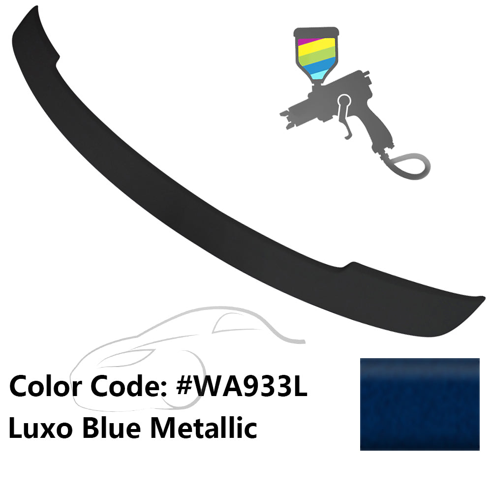 2014-2021 Chevy Impala OE Style Rear Trunk Spoiler Wing Lip Paintd ABS