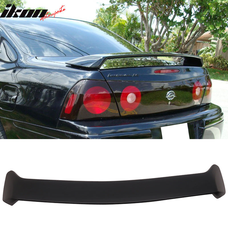 2000-2005 Chevy Impala OE Factory Style Trunk Spoiler Wing ABS