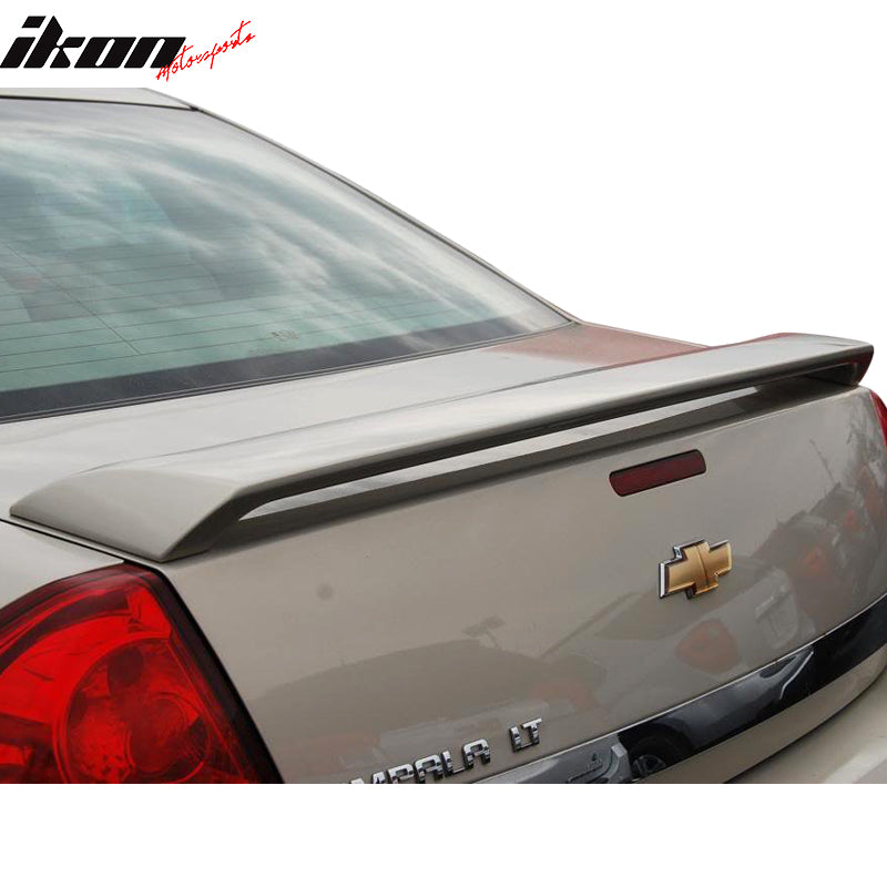 2006-2013 Chevy Impala OE Factory Style Gray Rear Trunk Spoiler ABS
