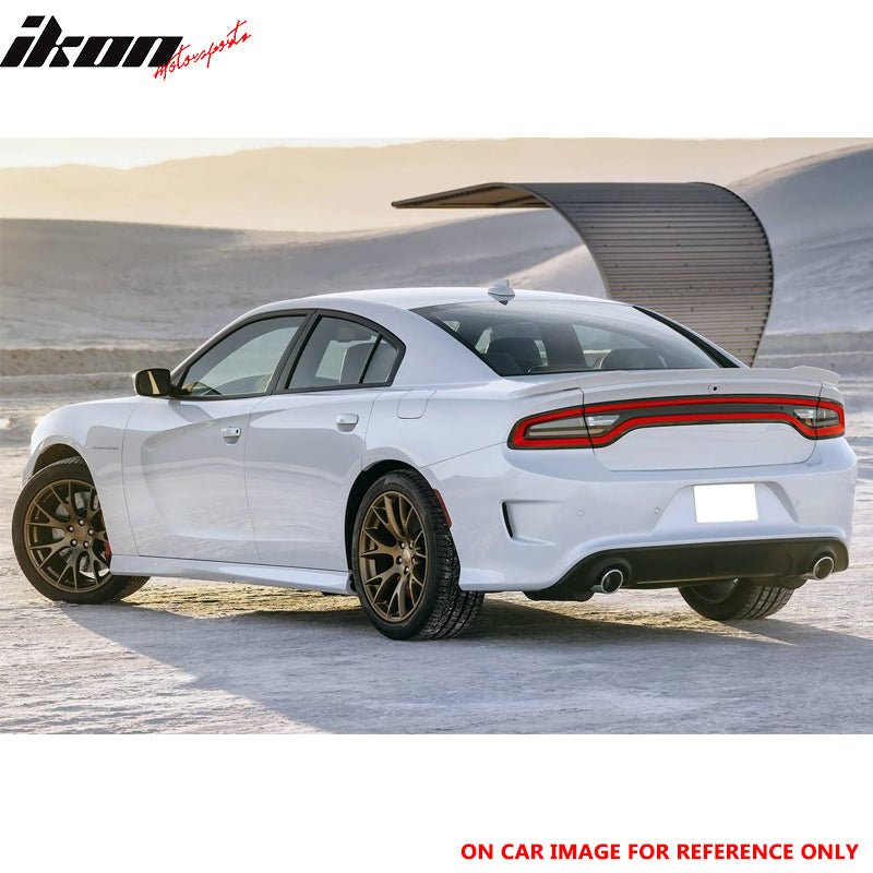 15-23 Dodge Charger SRT8 SRT Hellcat Matte Black Rear Spoiler Wing ABS
