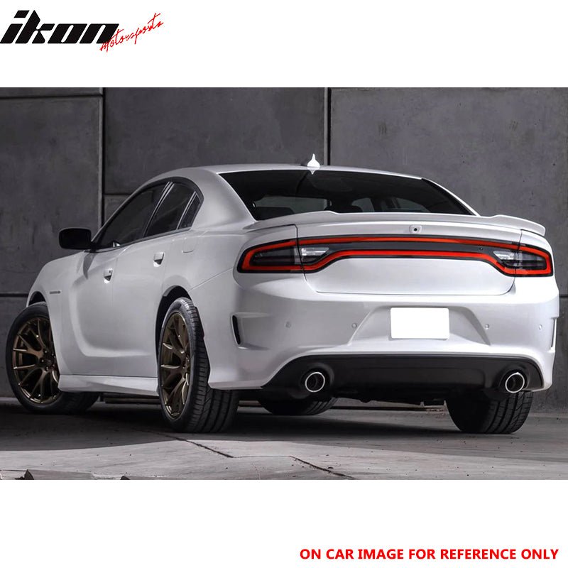 15-23 Dodge Charger SRT8 SRT Hellcat Matte Black Rear Spoiler Wing ABS