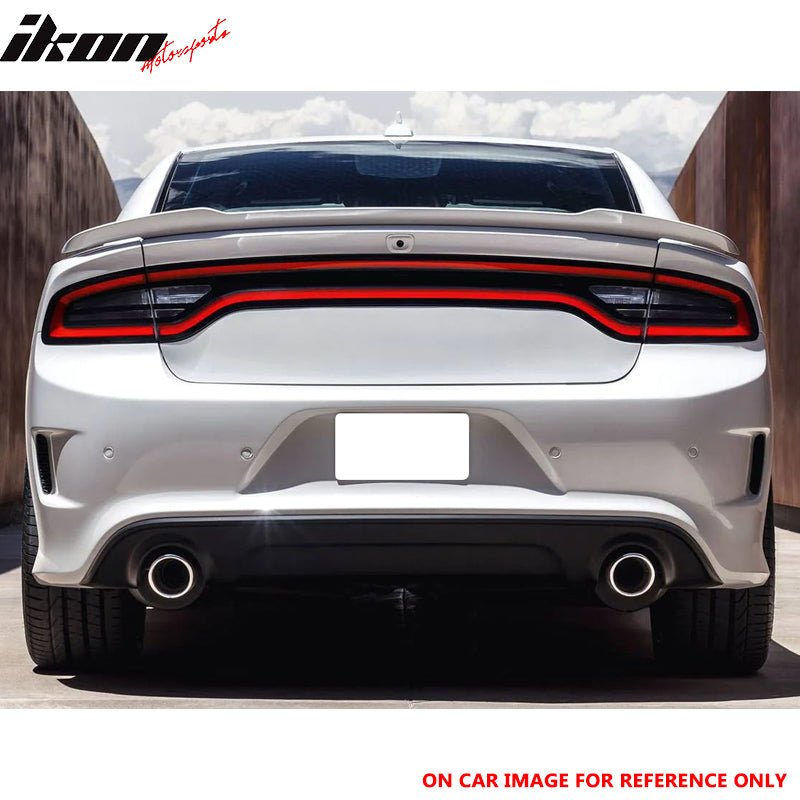 15-23 Dodge Charger SRT8 SRT Hellcat Matte Black Rear Spoiler Wing ABS