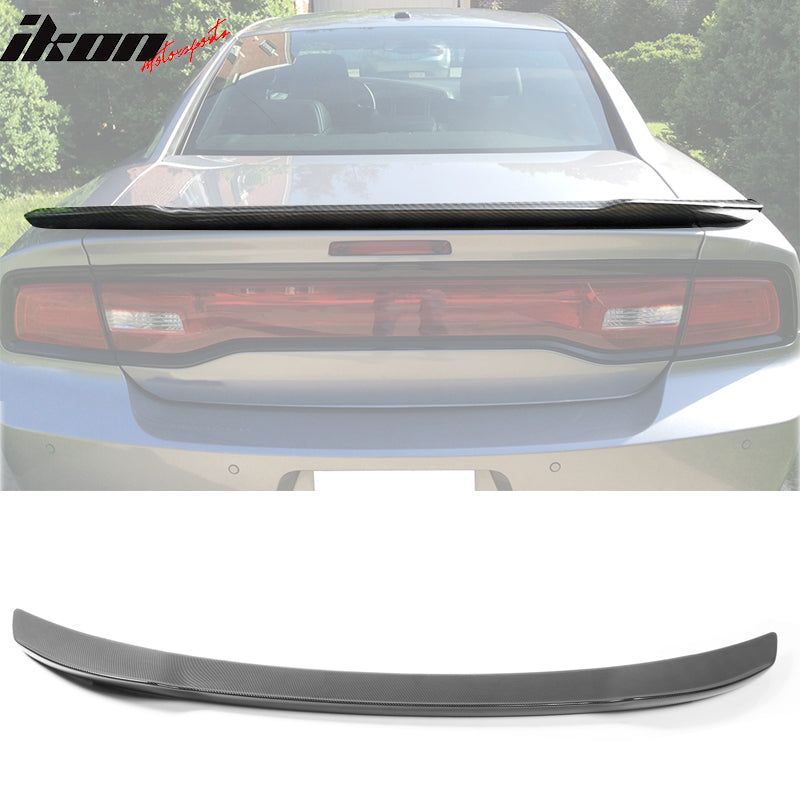 2011-2014 Dodge Charger SRT Style Trunk Spoiler Wing ABS