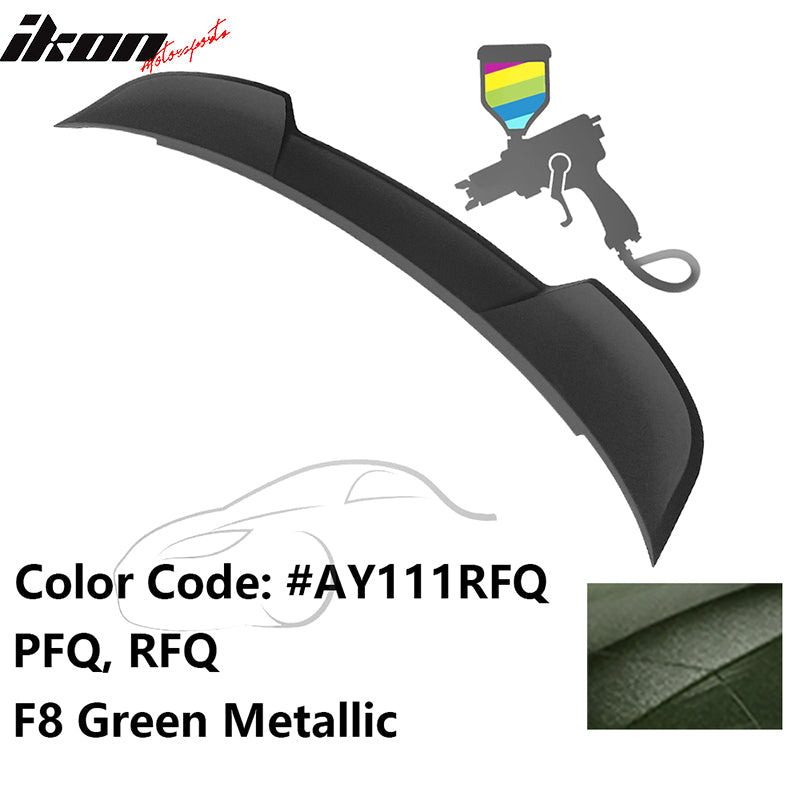 2015-2023 Dodge Charger Rear Spoiler SRT Style Painted Spoiler Lip ABS