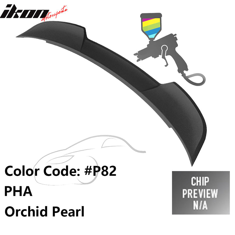 2015-2023 Dodge Charger Rear Spoiler SRT Style Painted Spoiler Lip ABS