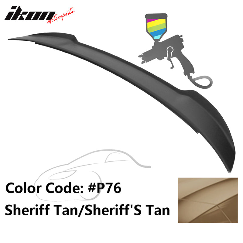 2015-2023 Dodge Charger V3 Style Rear Trunk Spoiler Wing ABS