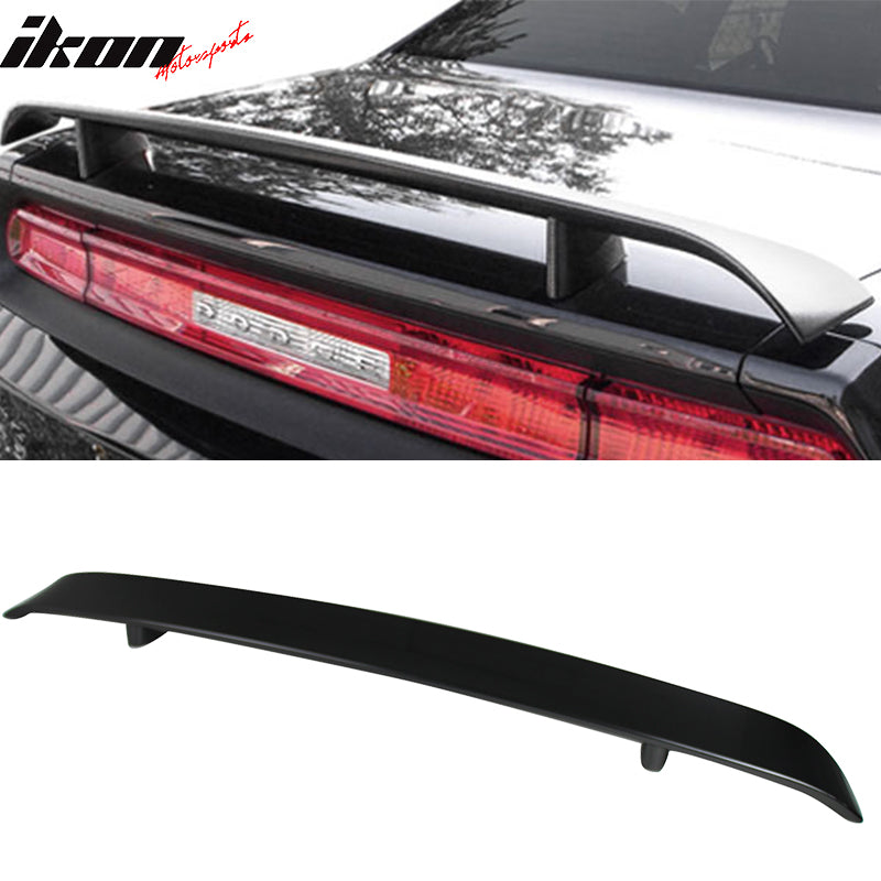 2008-2023 Dodge Challenger Painted Color ABS Rear Trunk Spoiler Wing
