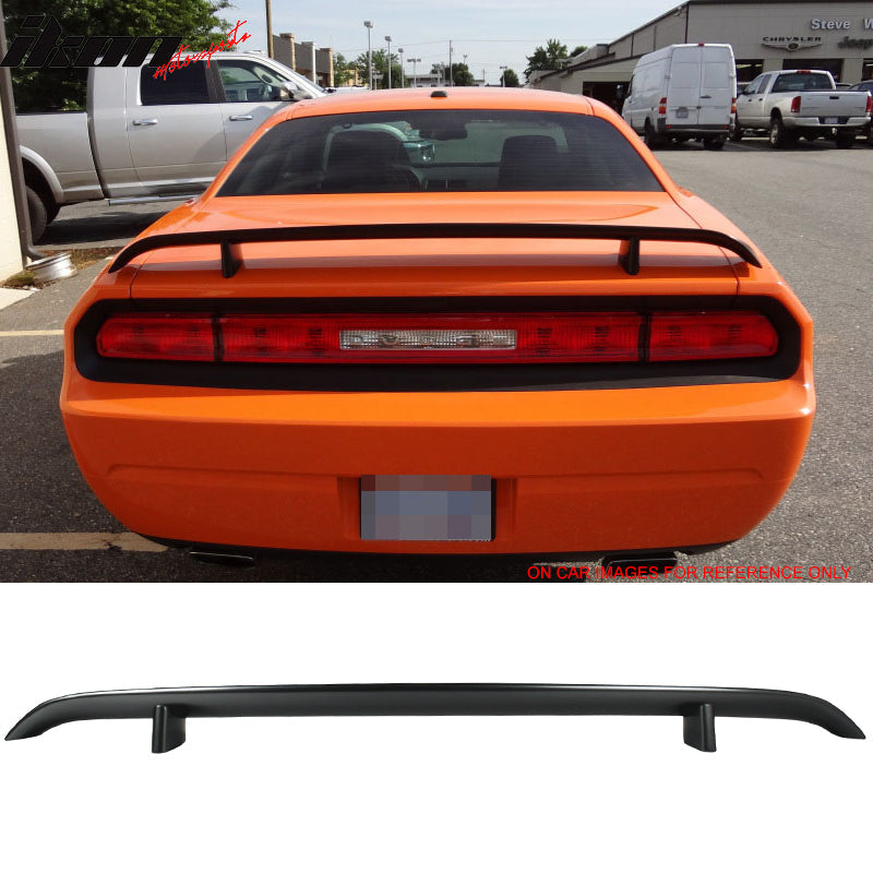 2008-2023 Dodge Challenger Painted Color ABS Rear Trunk Spoiler Wing