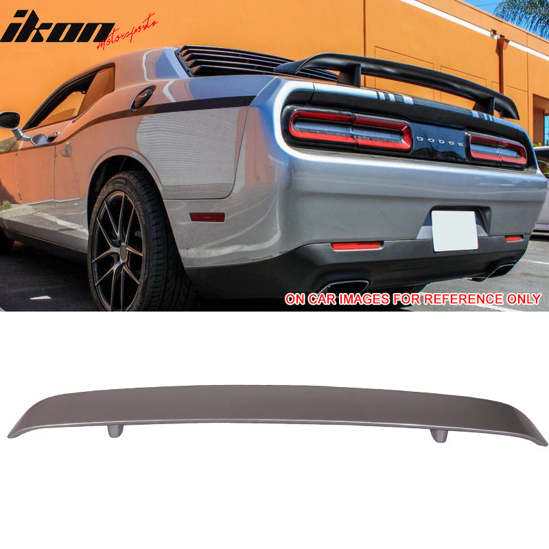 2008-2023 Dodge Challenger Painted Color ABS Rear Trunk Spoiler Wing